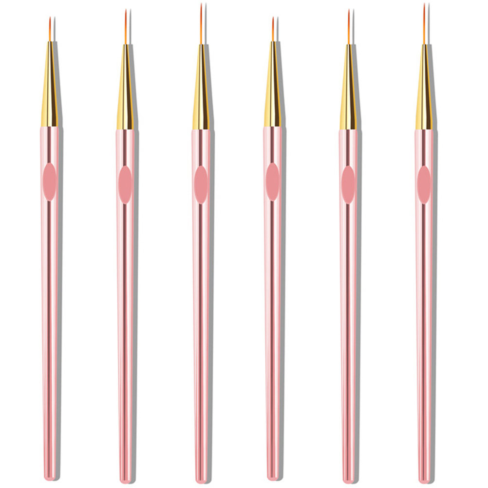 Nail Art Rose Gold - 6 stylos de précision pour nail