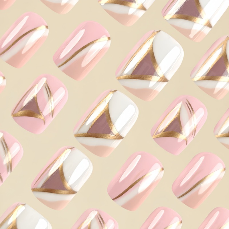 24 pièces/ensemble mignon doux - Nail Art Press On avis et prix
