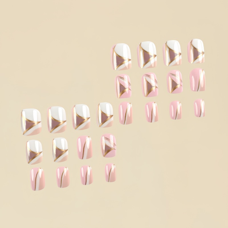24 pièces/ensemble mignon doux - Nail Art Press On avis et prix