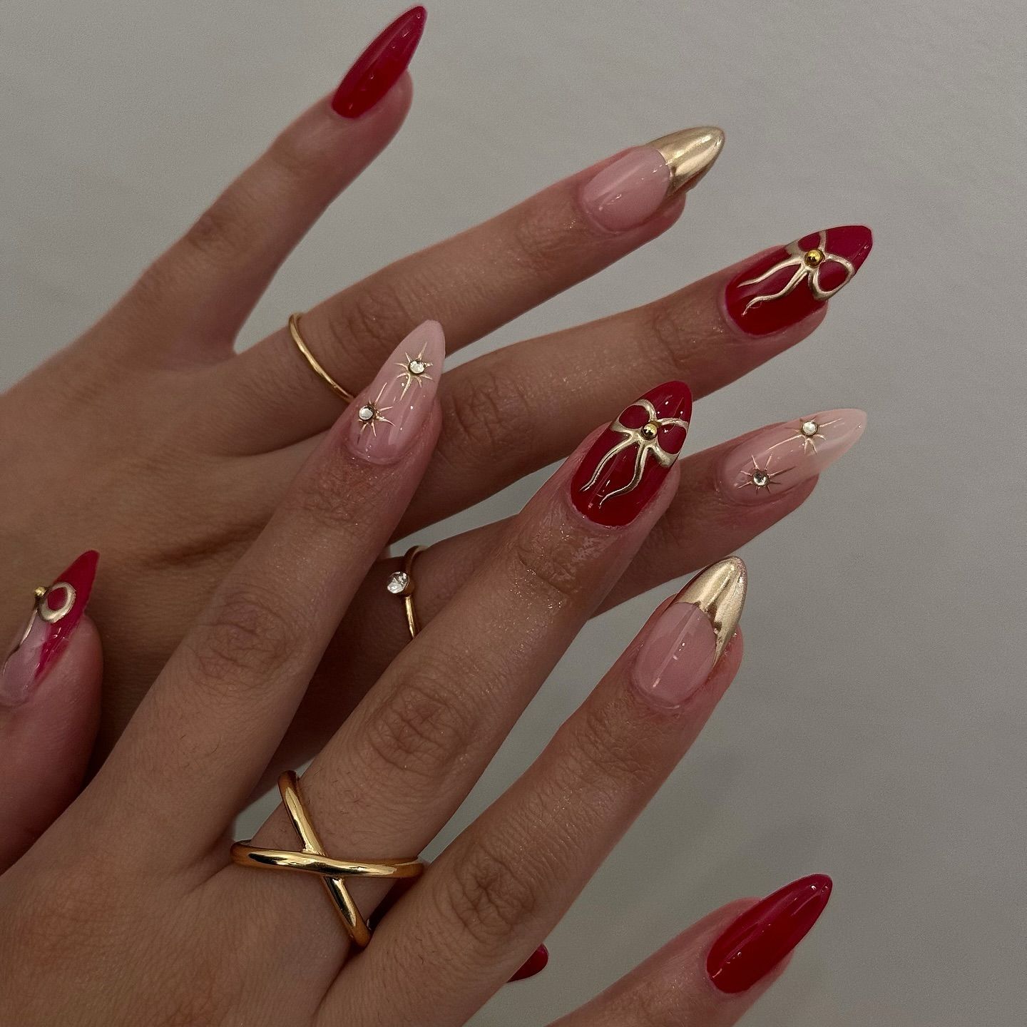 24 pièces de faux ongles rétro - Nail Art Red avis et prix