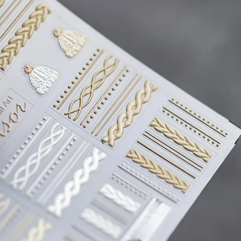 Autocollant pour ongles gravé  - Nail Foil Transfer avis et prix