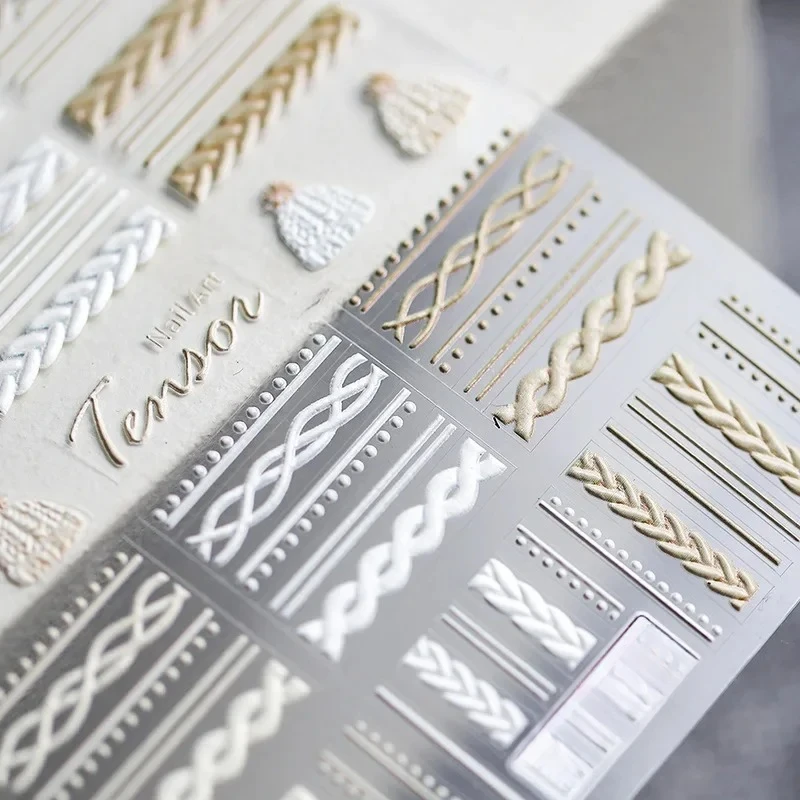 Autocollant pour ongles gravé  - Nail Foil Transfer avis et prix