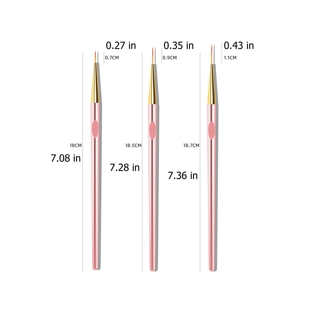 6 stylos de précision pour nai - Nail Art Rose Gold avis et prix