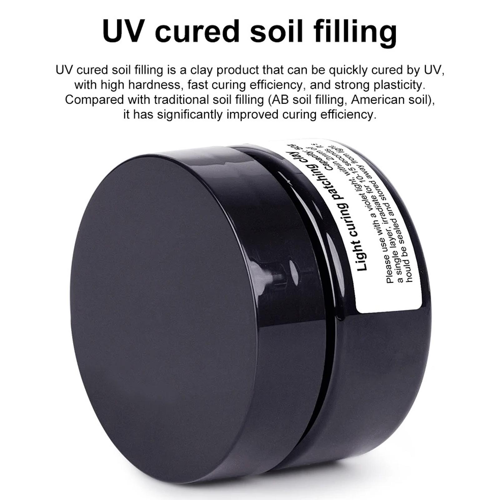 Mastic de durcissement Ultravi - Nail Art Violet avis et prix
