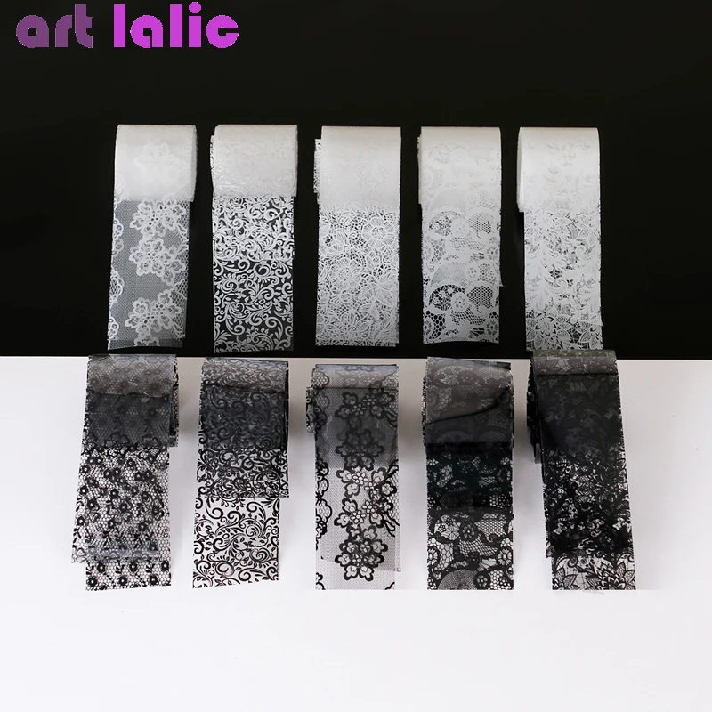 Feuille de transfert de dentel - Nail Foil Transfer avis et prix