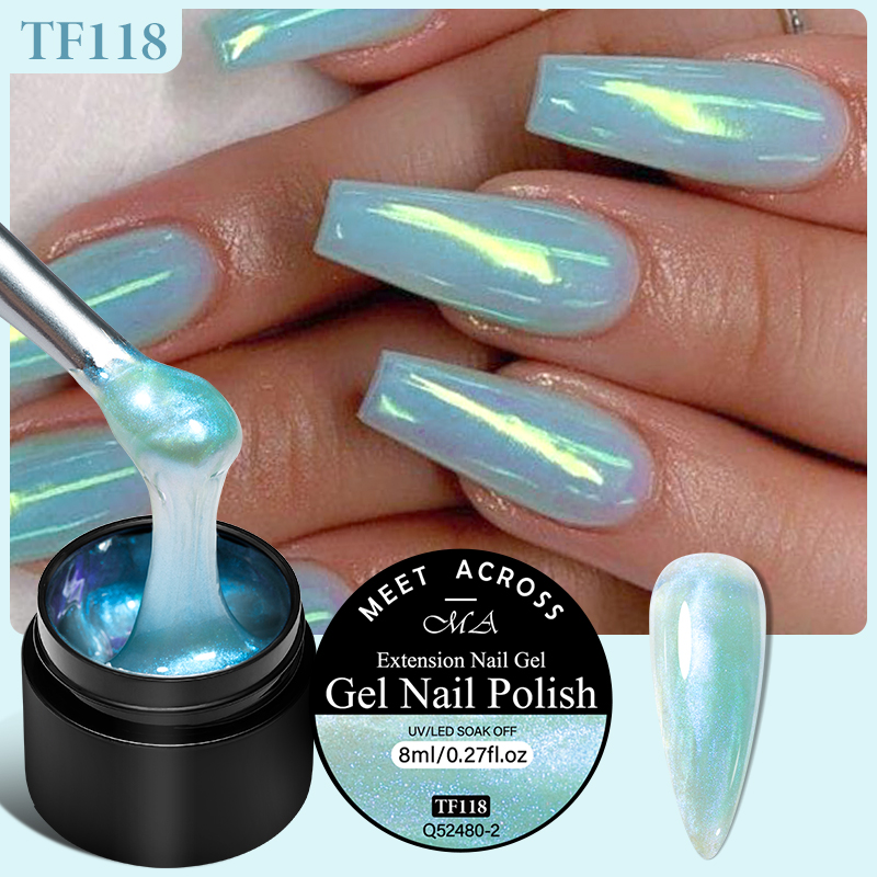 MEET ACROSS 8ml Aurora Extensi - Nail Art Violet avis et prix