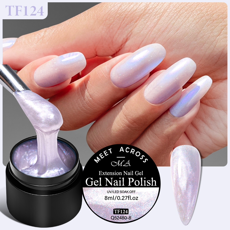 MEET ACROSS 8ml Aurora Extensi - Nail Art Violet avis et prix