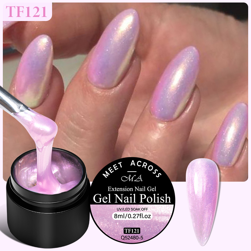 MEET ACROSS 8ml Aurora Extensi - Nail Art Violet avis et prix