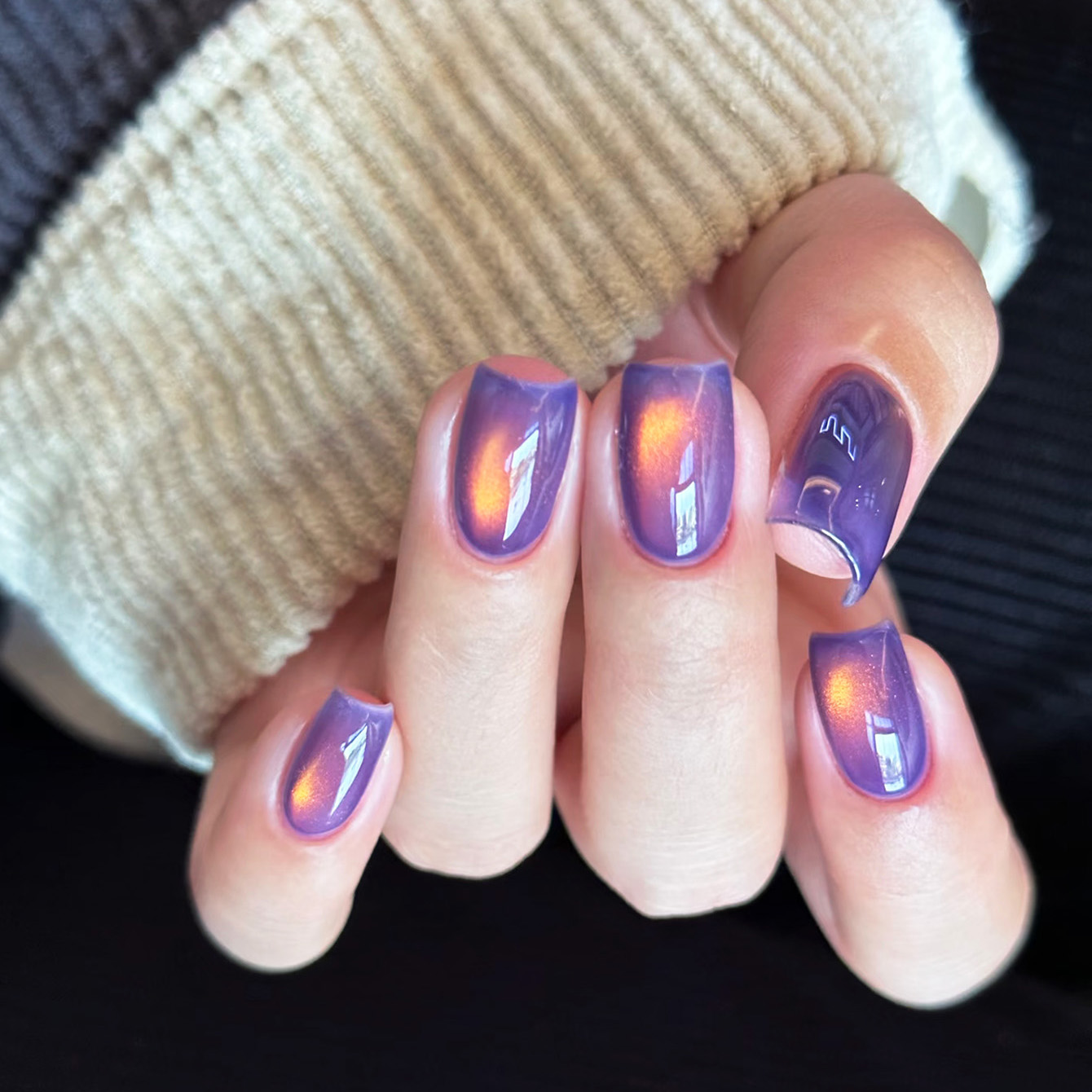 1-10 pièces WS automne hiver a - Nail Art Violet avis et prix