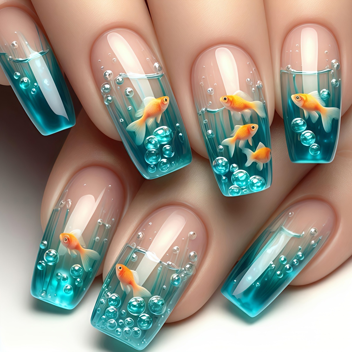 Faux ongles carrés mi-longs po - Nail Art Red avis et prix