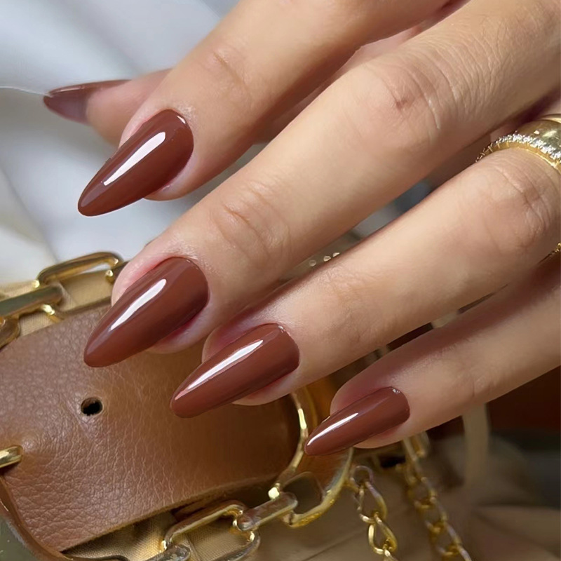 24 faux ongles de couleur unie - Nail Art Red avis et prix