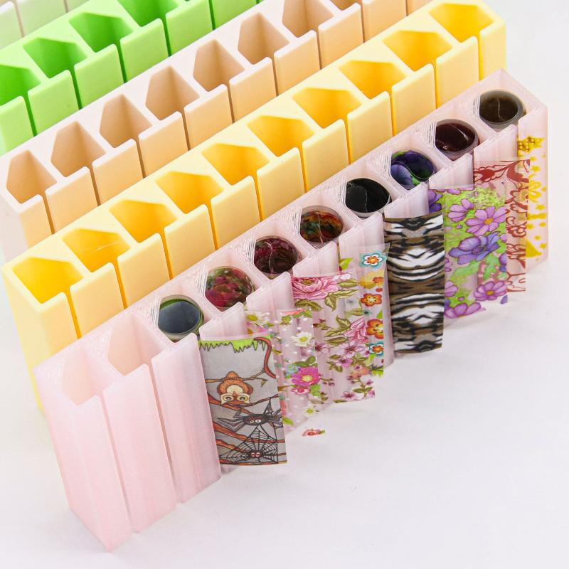 1 ensemble de boîtes de rangem - Nail Foil Transfer avis et prix