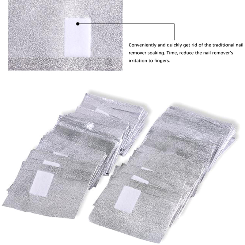 100 pièces/boîte – Feuilles de - Nail Foil Transfer avis et prix