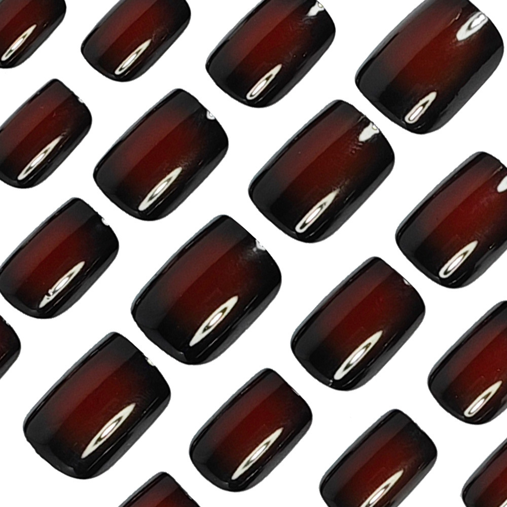Faux ongles carrés courts pour - Nail Art Red avis et prix