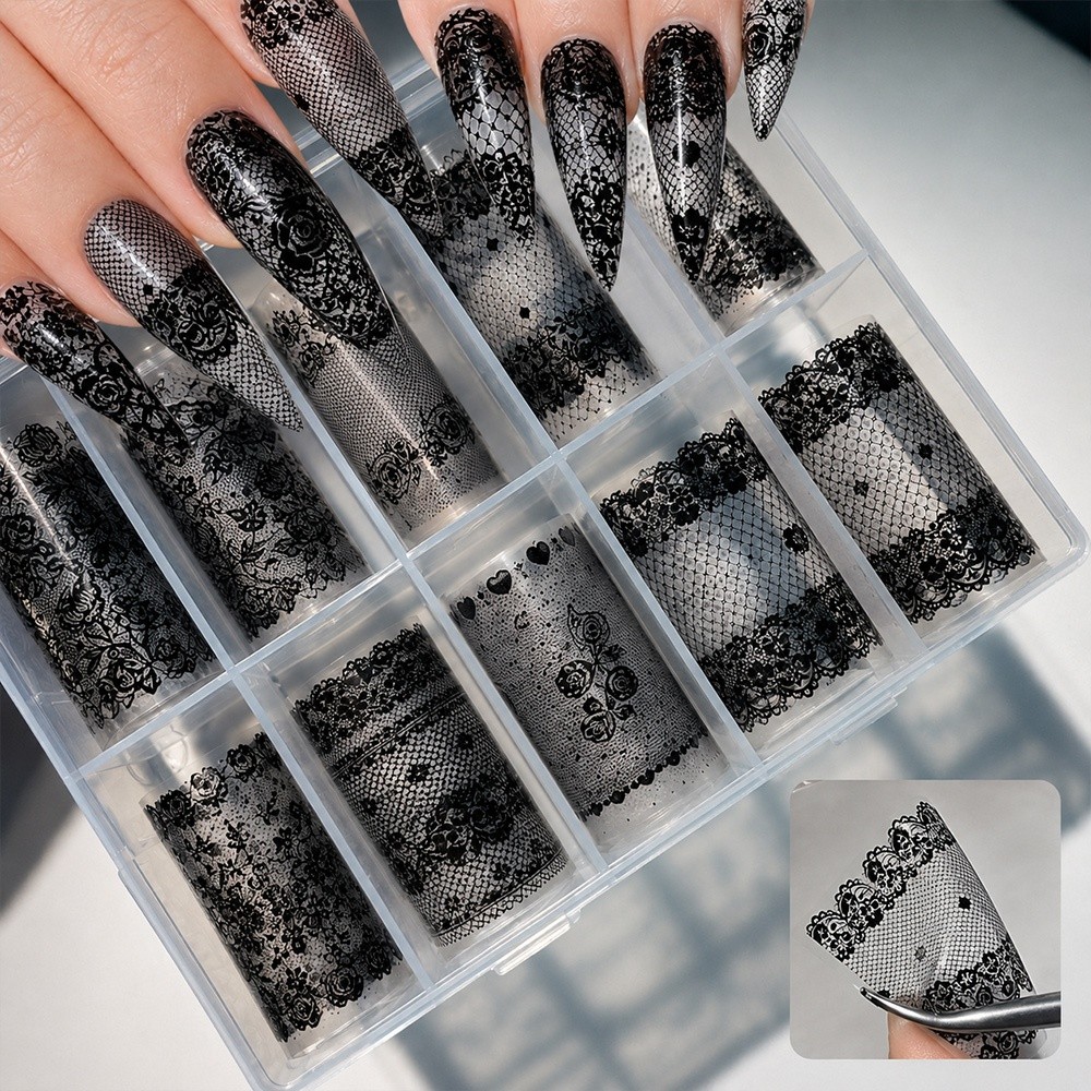 Autocollants pour ongles en de - Nail Foil Transfer avis et prix