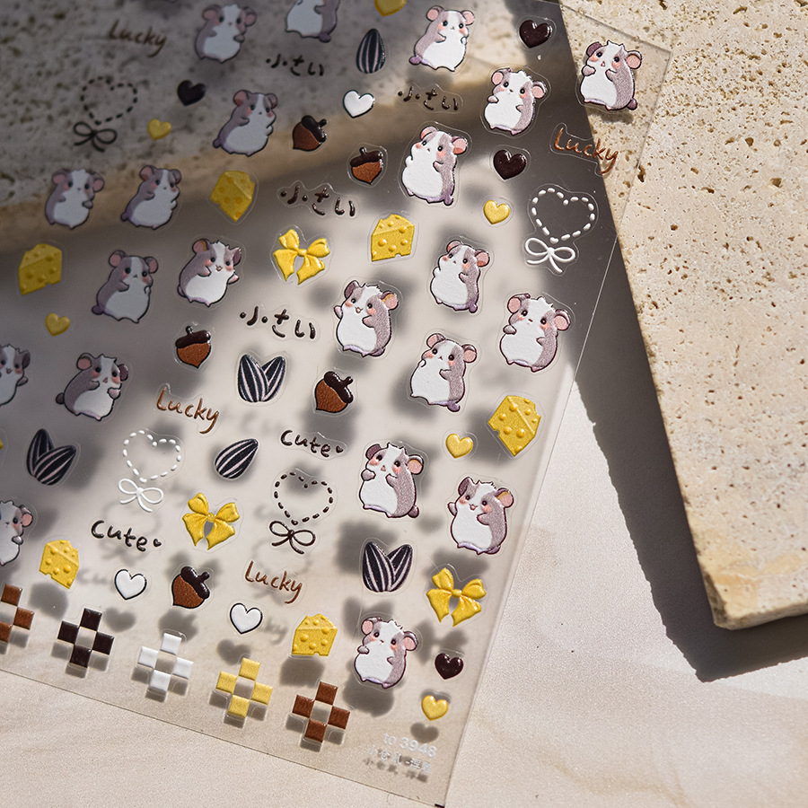 Autocollants 5D Lucky Little H - Nail Art Nute avis et prix