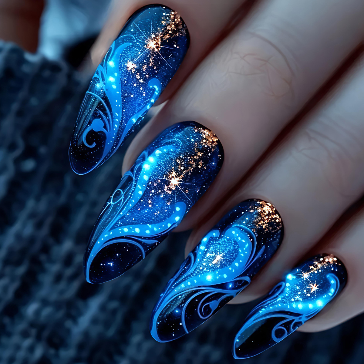 24 pièces/ensemble Faux Ongles - Nail Art Violet avis et prix