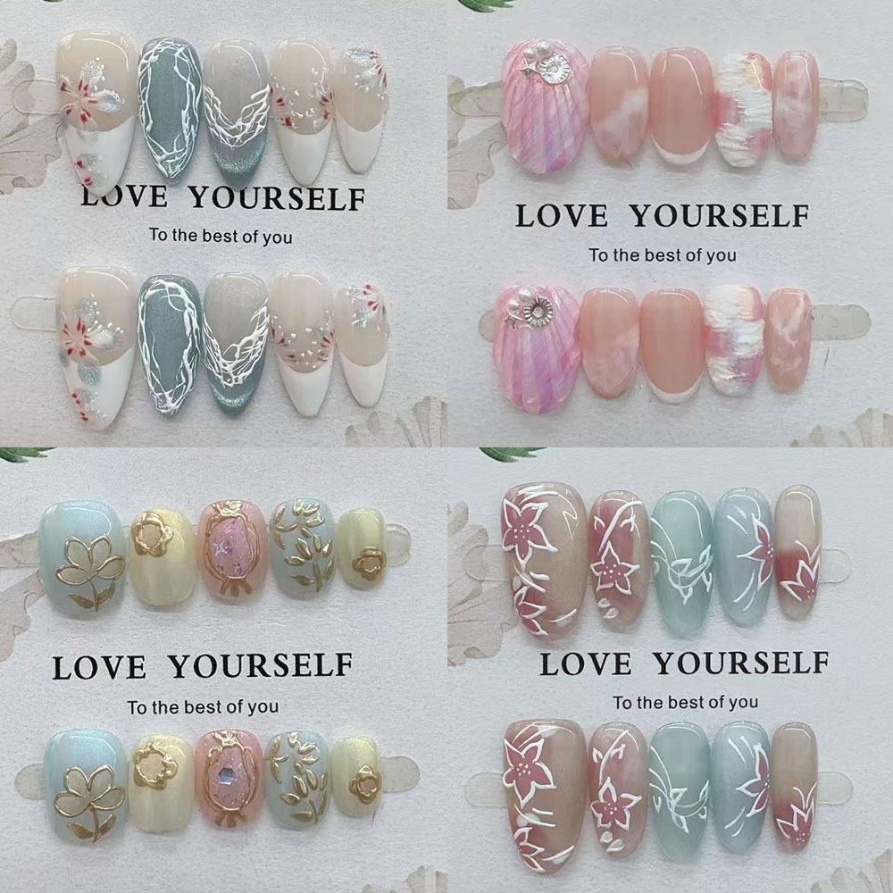 Faux ongles en amande élégants - Nail Art Elegant avis et prix