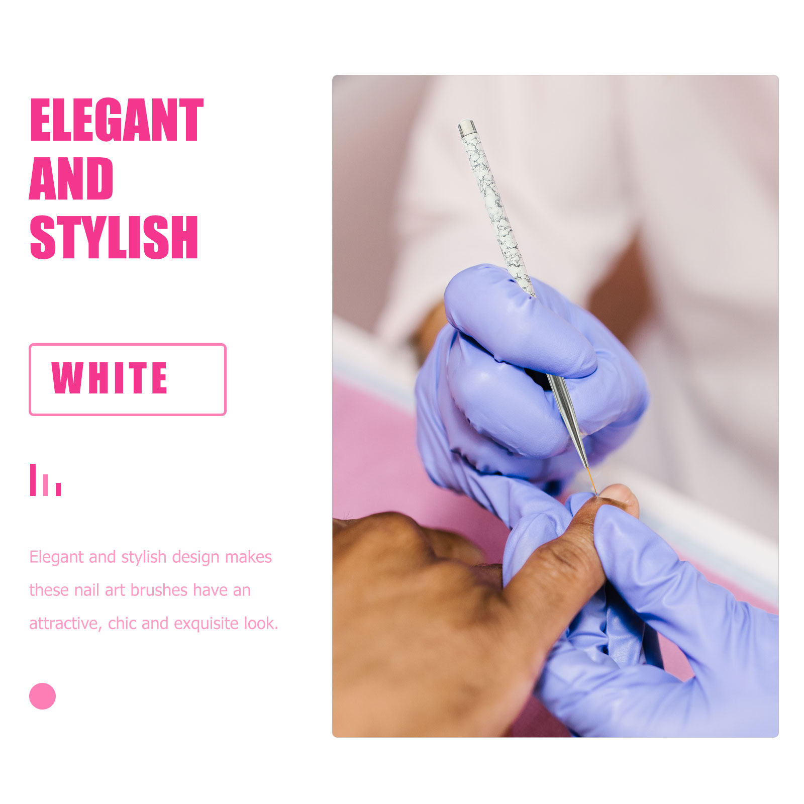 3 pinceaux applicateurs pour n - Nail Art Elegant avis et prix