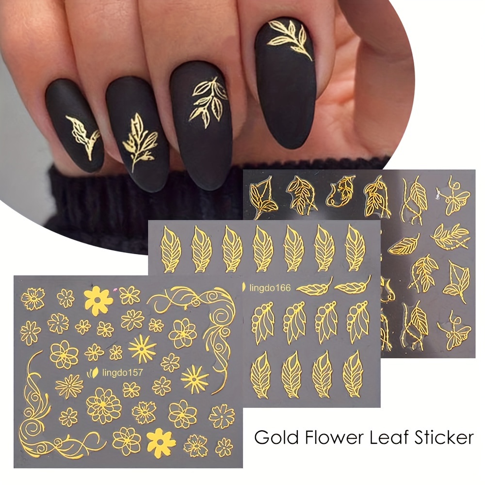 Autocollants pour ongles à fle - Nail Art Rose Gold avis et prix
