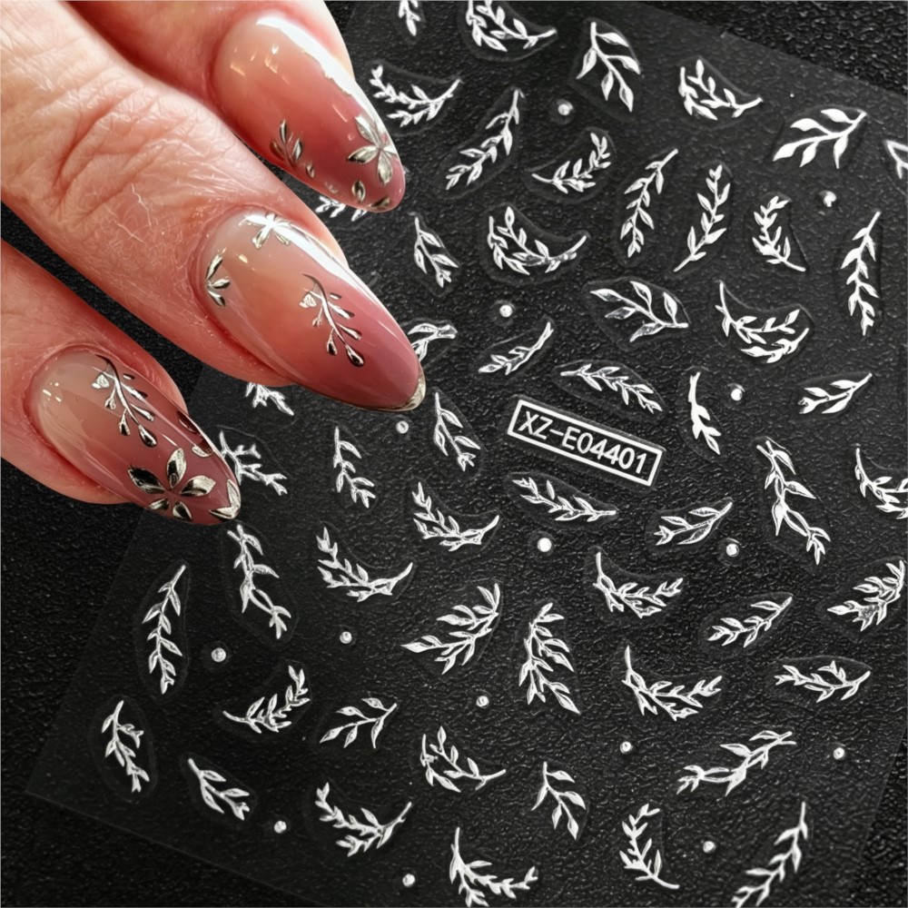 6 pièces/ensemble Autocollants - Nail Art Rose Gold avis et prix